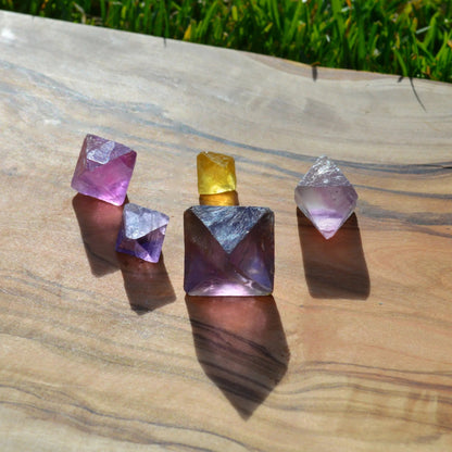 Fluorit Oktaeder, Set