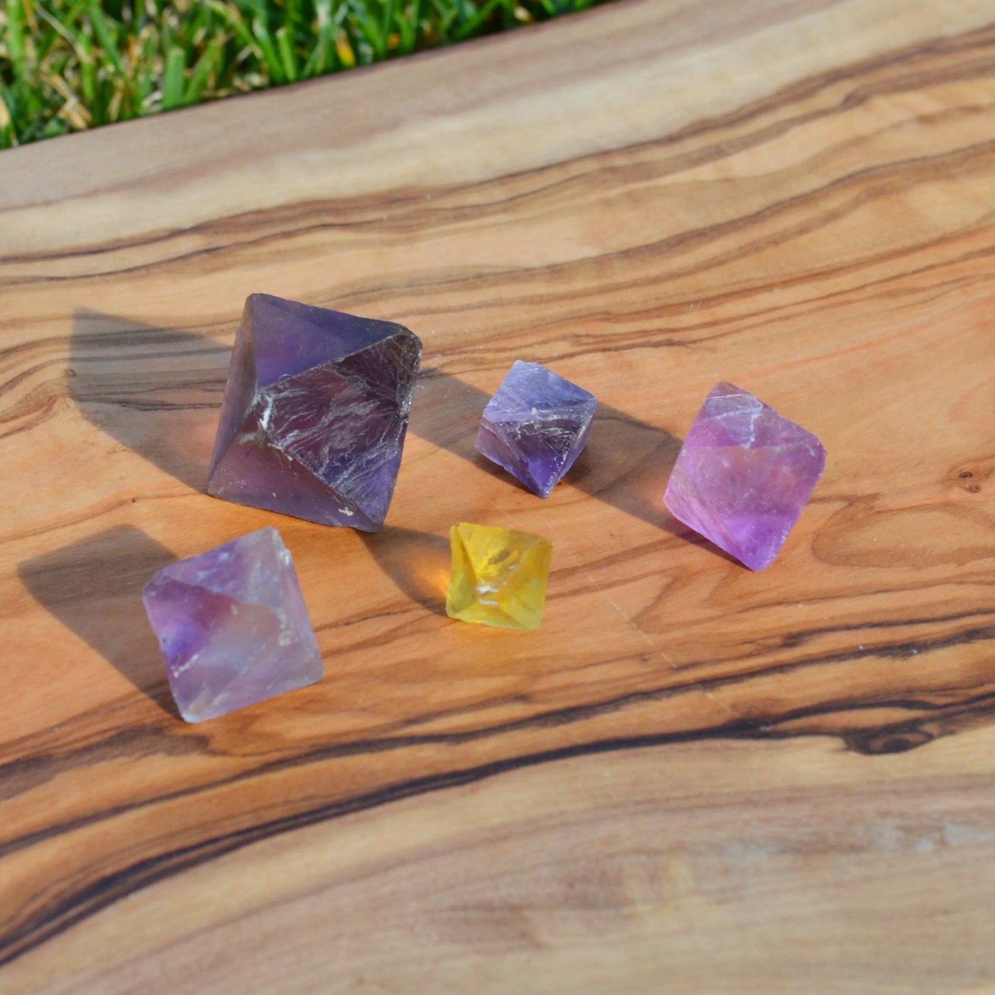 Fluorit Oktaeder, Set