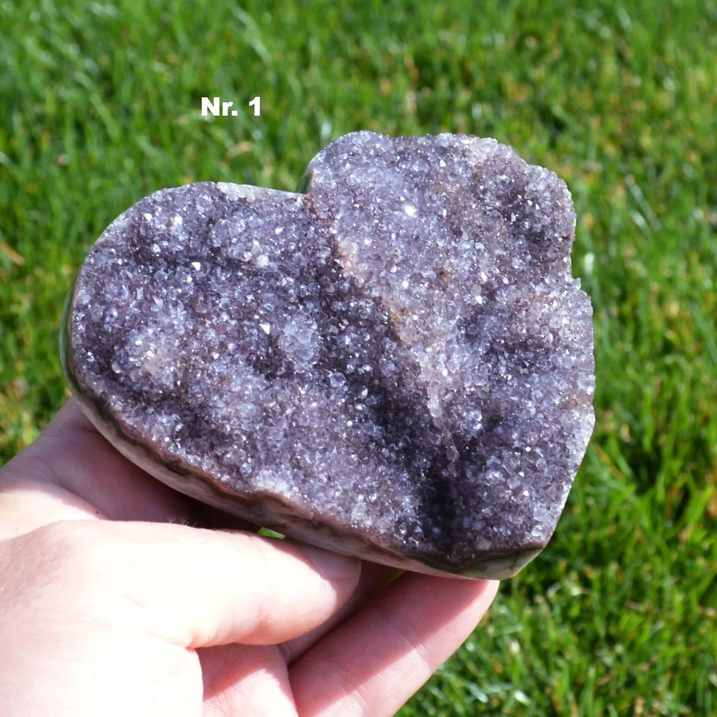 Galaxy Amethystdrusen Herz, wähle deinen Favoriten