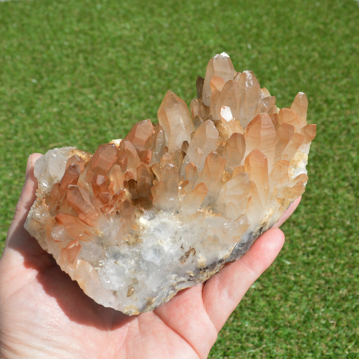 Golden Healer Bergkristall Stufe