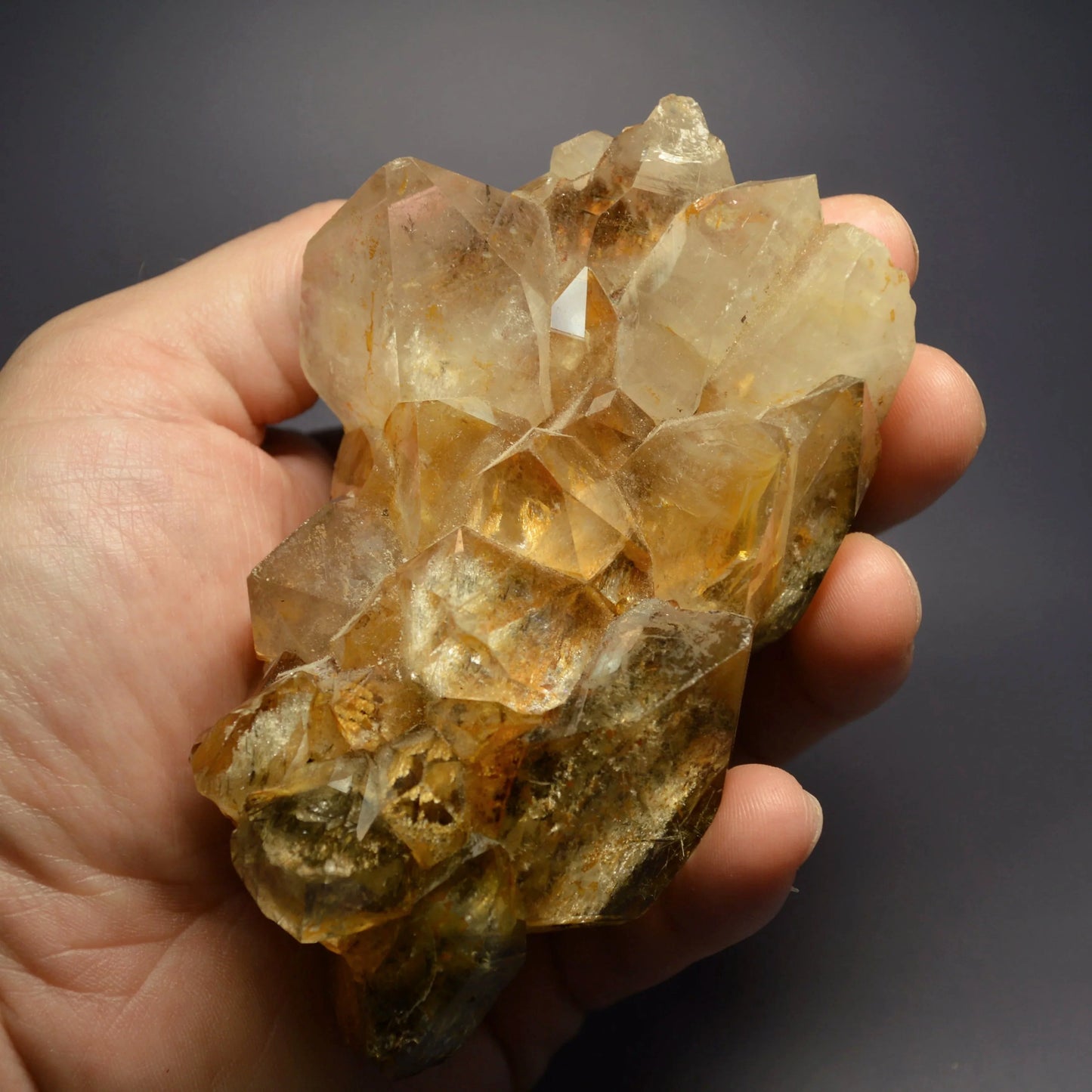 Golden Healer Naturstufe mit Rutil