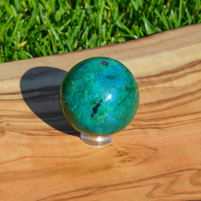 Chrysokoll Malachit Kugel