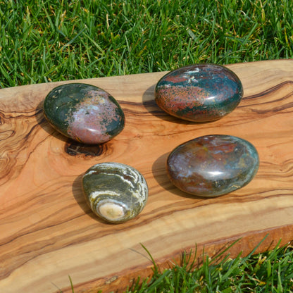 Ozean Jaspis Handstein