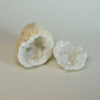 Quarz Geode - geöffnet