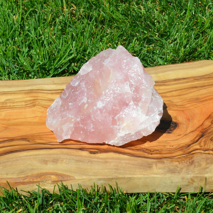 Rosenquarz Rohstein