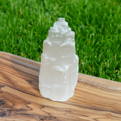 Selenit Turm, verschiedene Größen