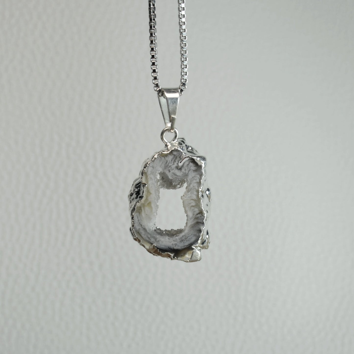 Achat Geode "Glücksgeode" Anhänger