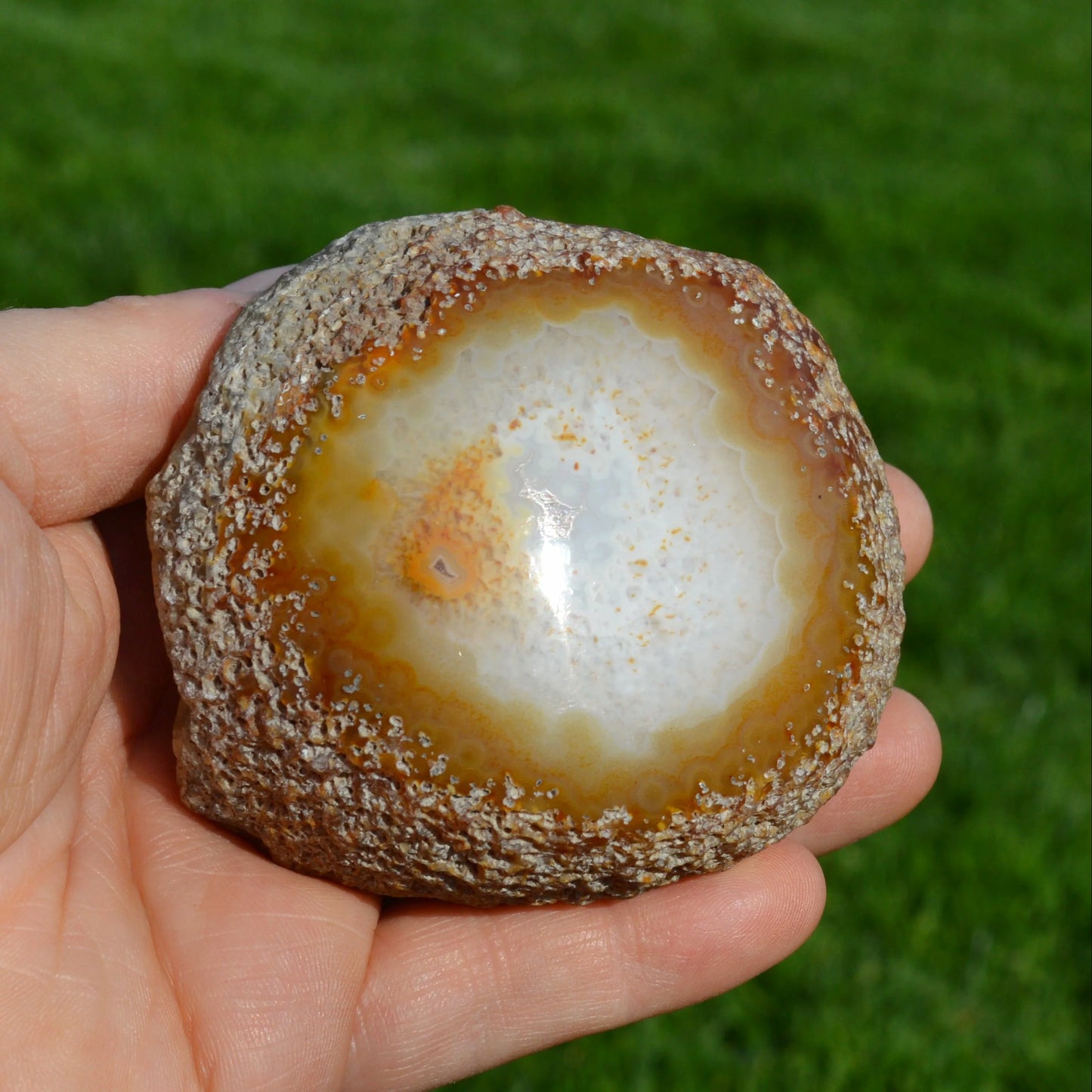 Karneol Achat Geode