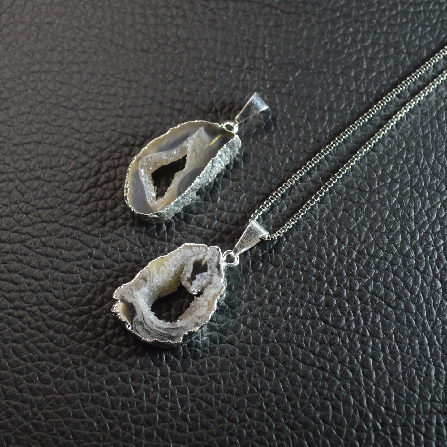 Achat Geode "Glücksgeode" Anhänger