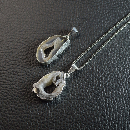 Achat Geode "Glücksgeode" Anhänger