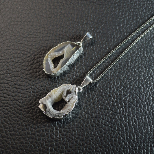 Achat Geode "Glücksgeode" Anhänger