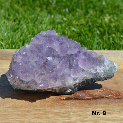 Amethyst Drusenstücke, wähle deinen Favoriten