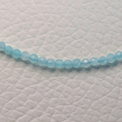 Amazonit Armband (facettiert) verstellbar - 2mm