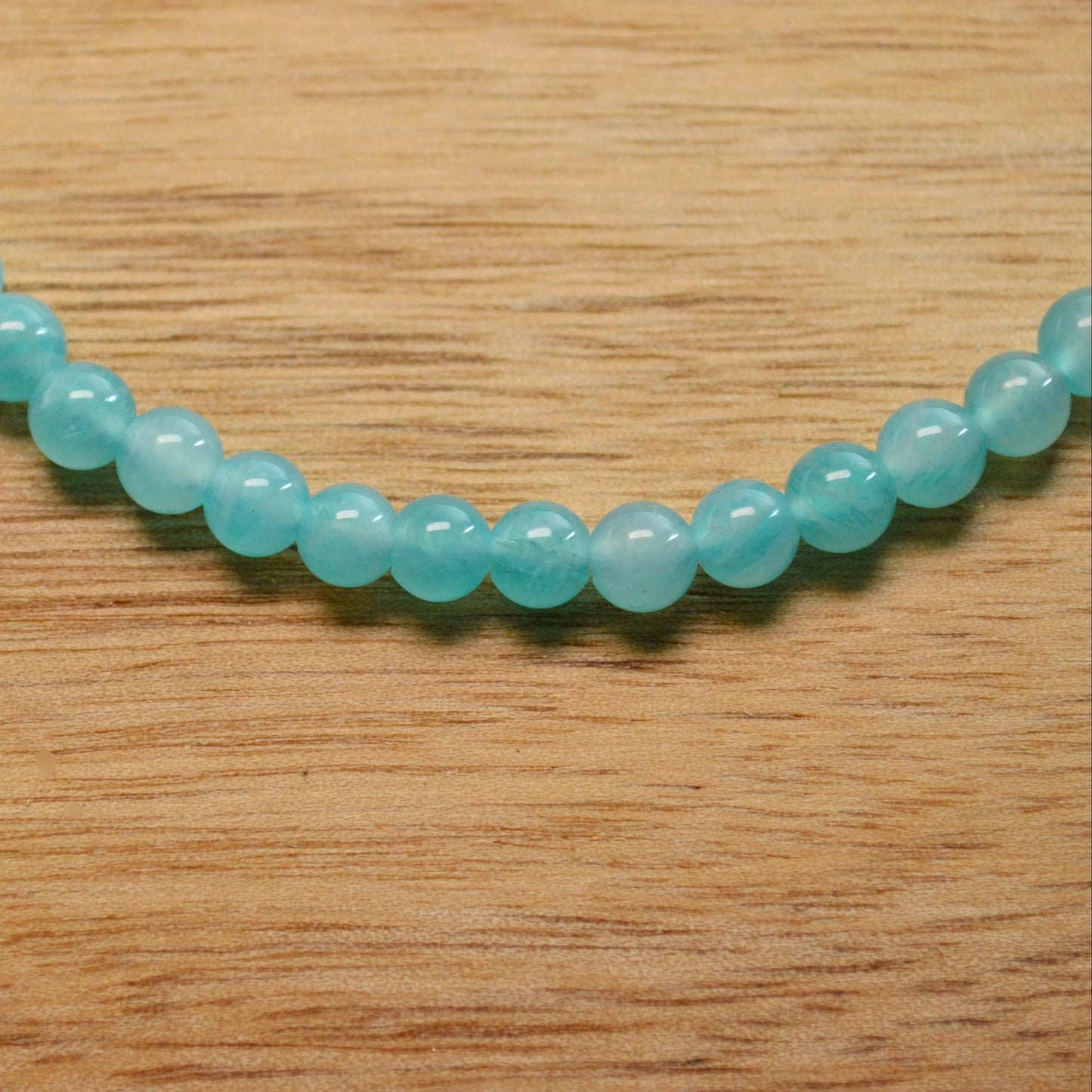 Amazonit Fußkettchen - 4mm