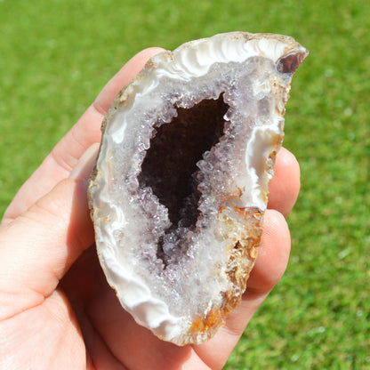 Amethyst-Achatgeode