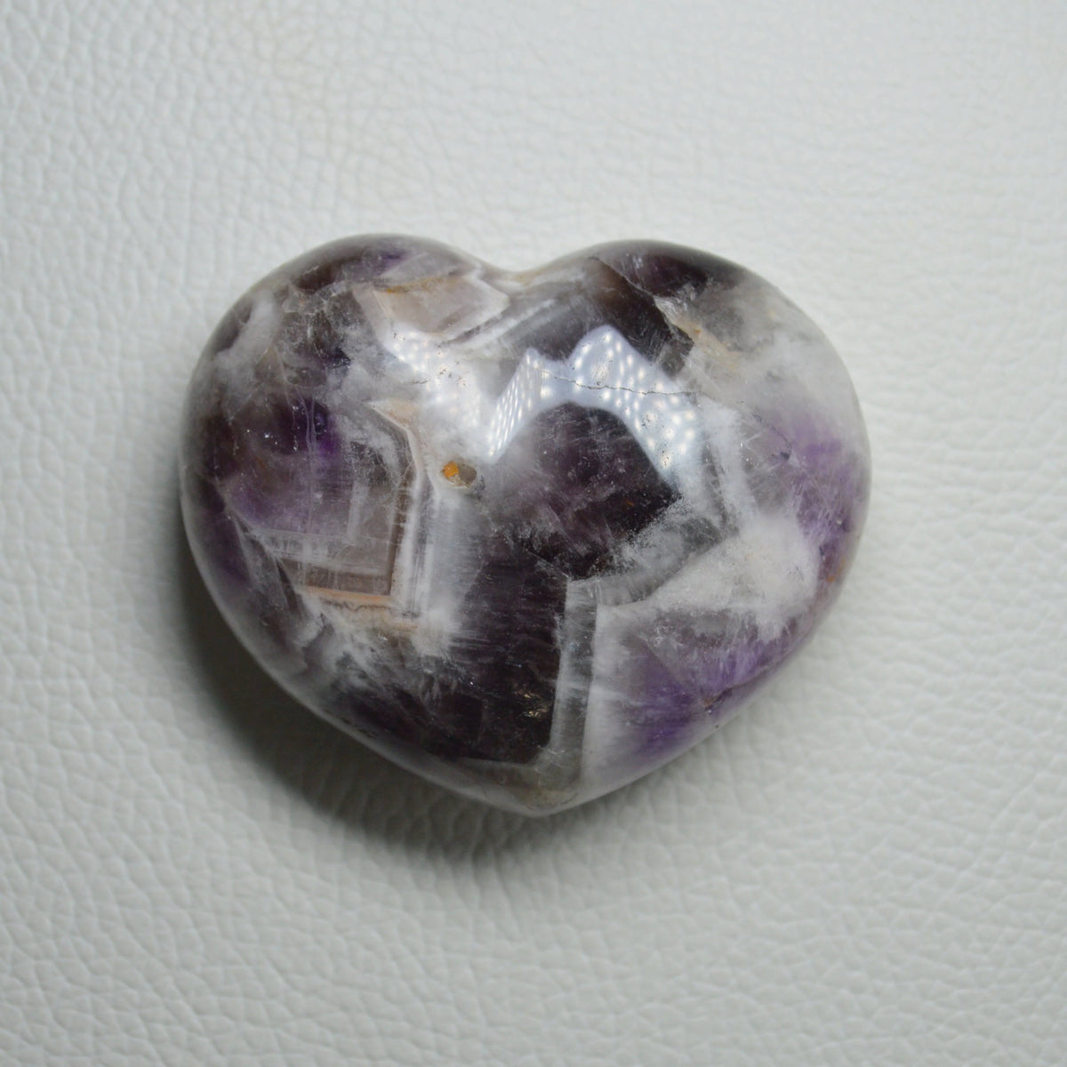 Chevron-Amethyst Herz