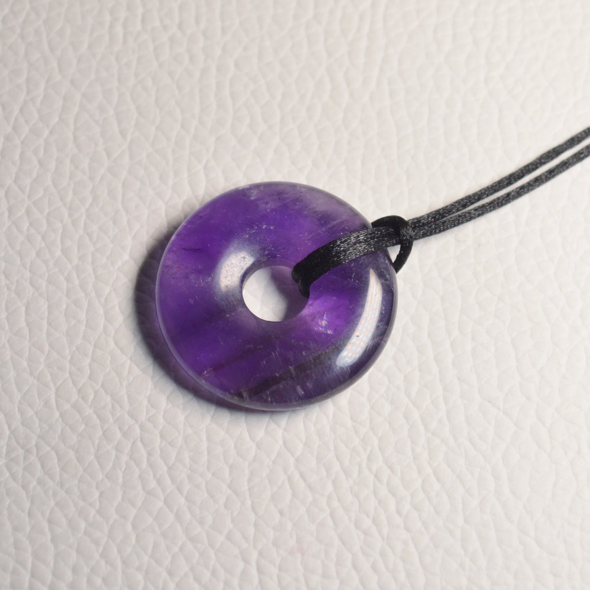 Amethyst Donut - 30mm