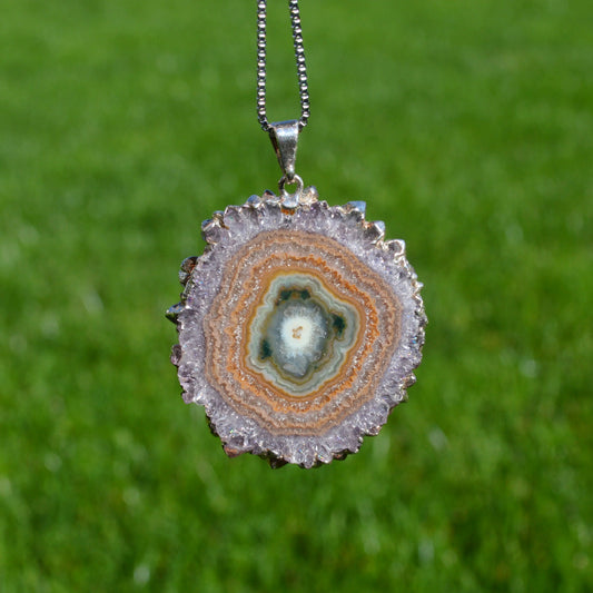 Amethyst Stalaktit Anhänger