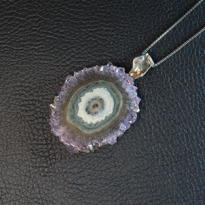 Amethyst Stalaktit Anhänger