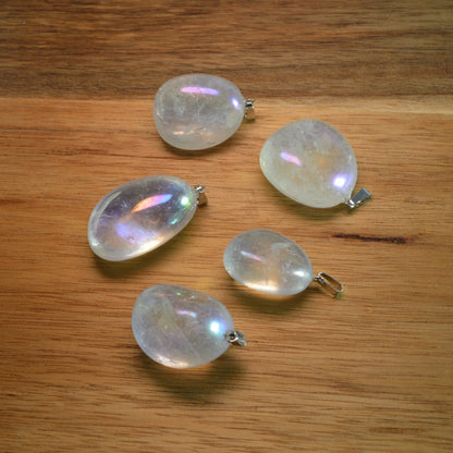 Angel Aura Bergkristall Anhänger