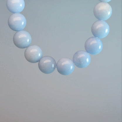 Angelit Armband - 6mm, 8mm