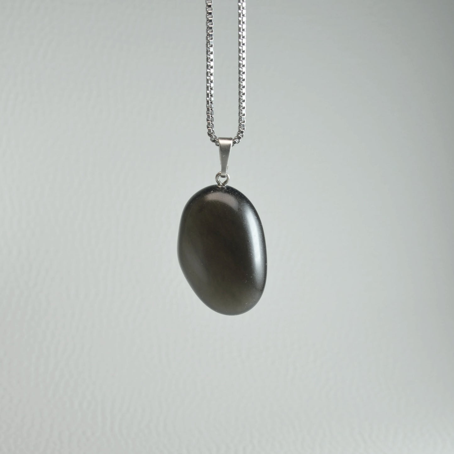 Rauch-Obsidian (Apachenträne) Anhänger