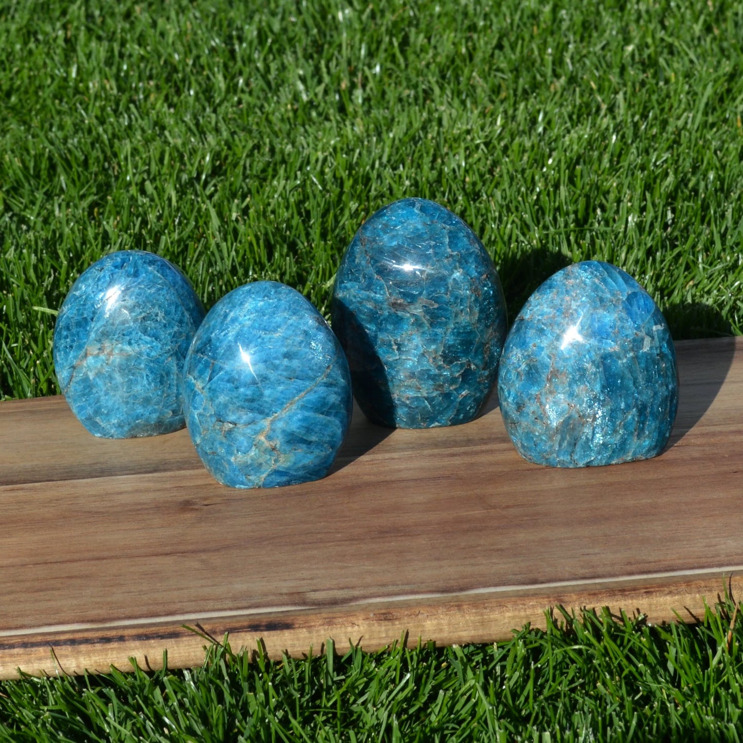 Blauer Apatit Freiform - wähle deinen Favoriten