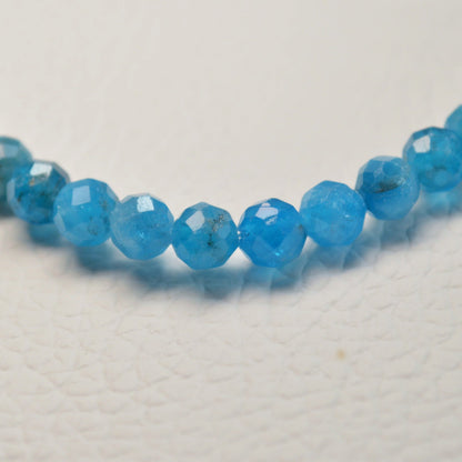 Apatit Armband (facettiert) - 5mm