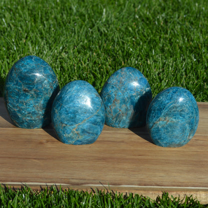 Blauer Apatit Freiform - wähle deinen Favoriten