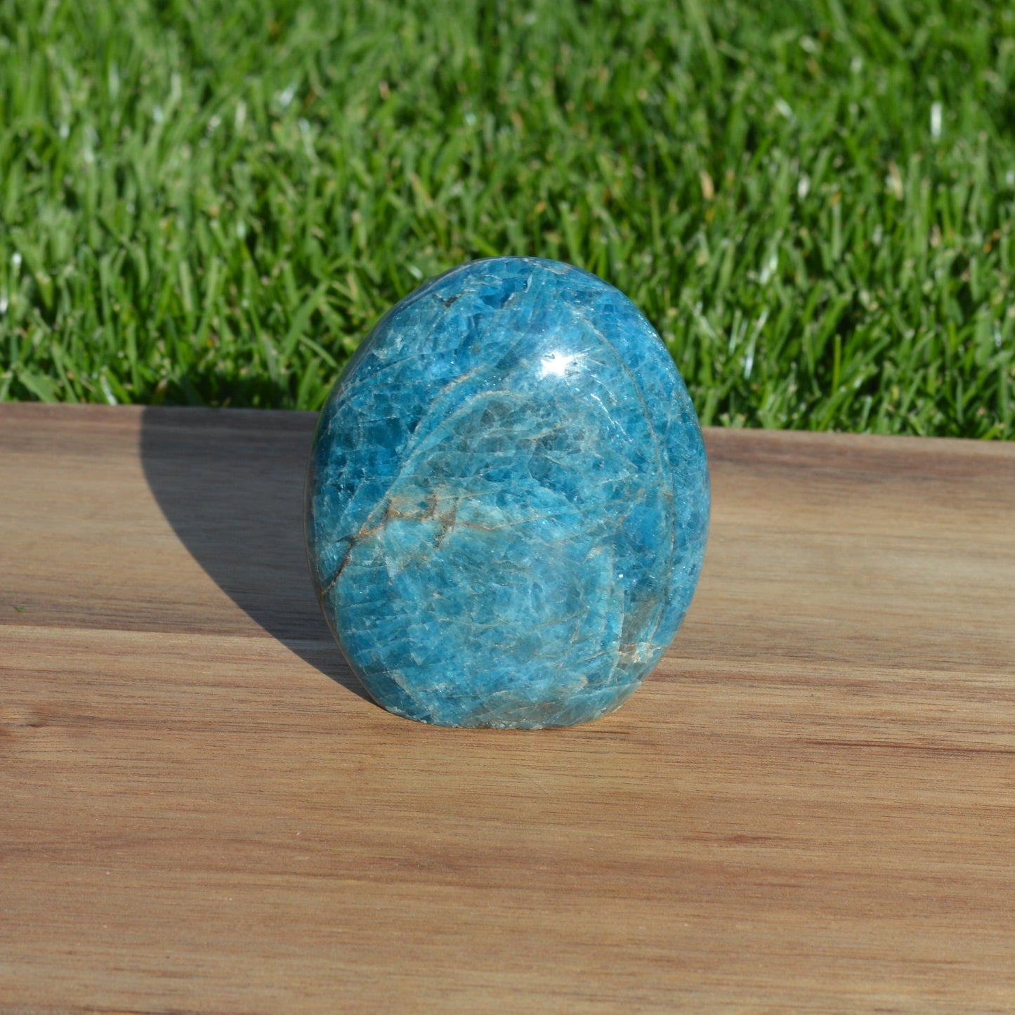 Blauer Apatit Freiform - wähle deinen Favoriten