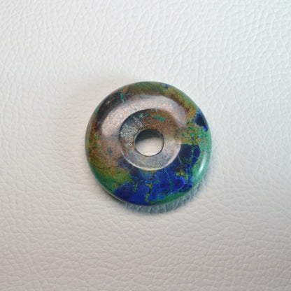 Azurit-Malachit Donut - 38mm