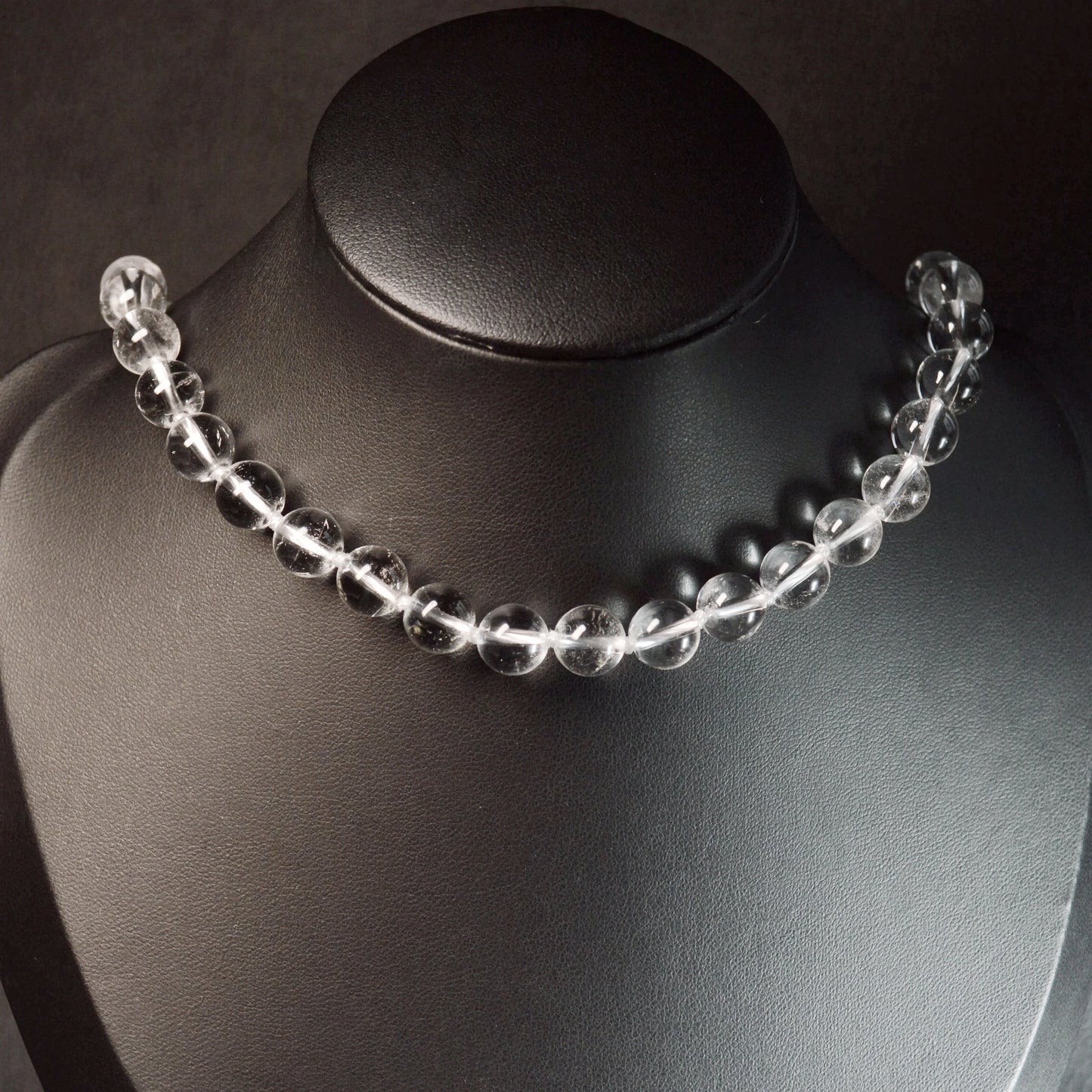 Bergkristall Halskette 45cm - 8mm