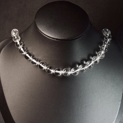 Bergkristall Halskette 45cm - 8mm