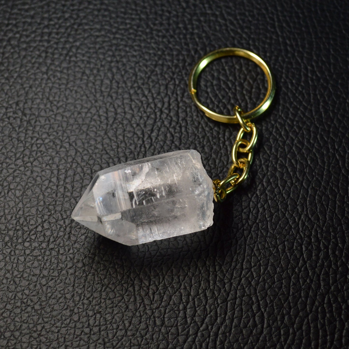 Bergkristall Schlüsselanhänger (Groß)