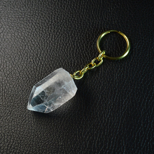 Bergkristall Schlüsselanhänger