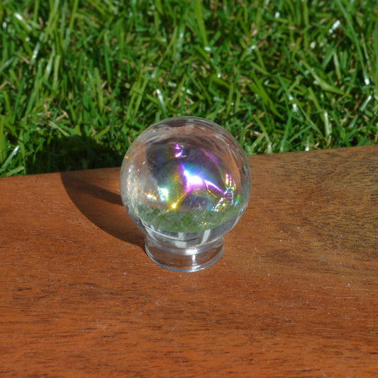 Regenbogen Bergkristall Kugel 26mm
