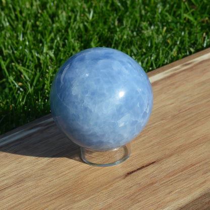 Blauer Calcit Kugel