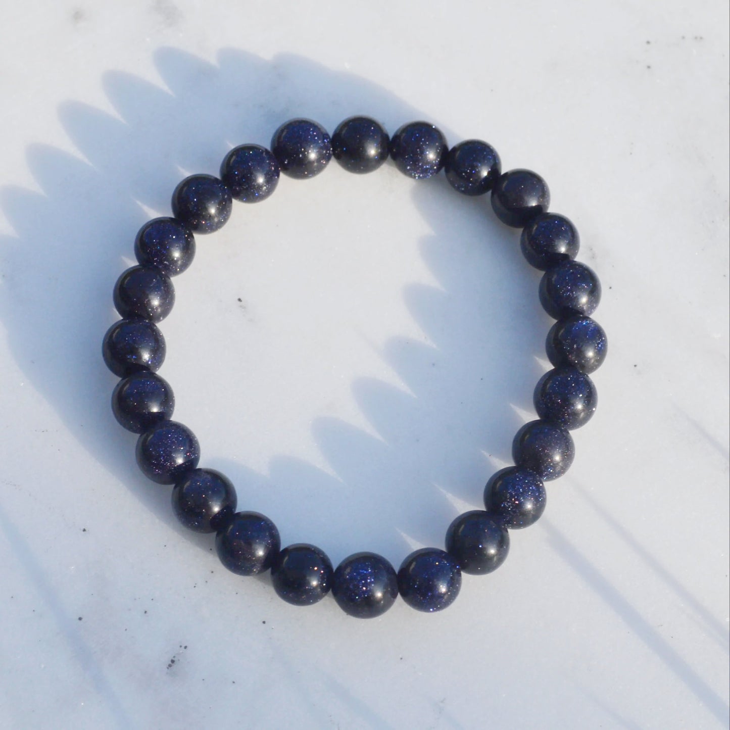 Blaufluss Armband - 8mm