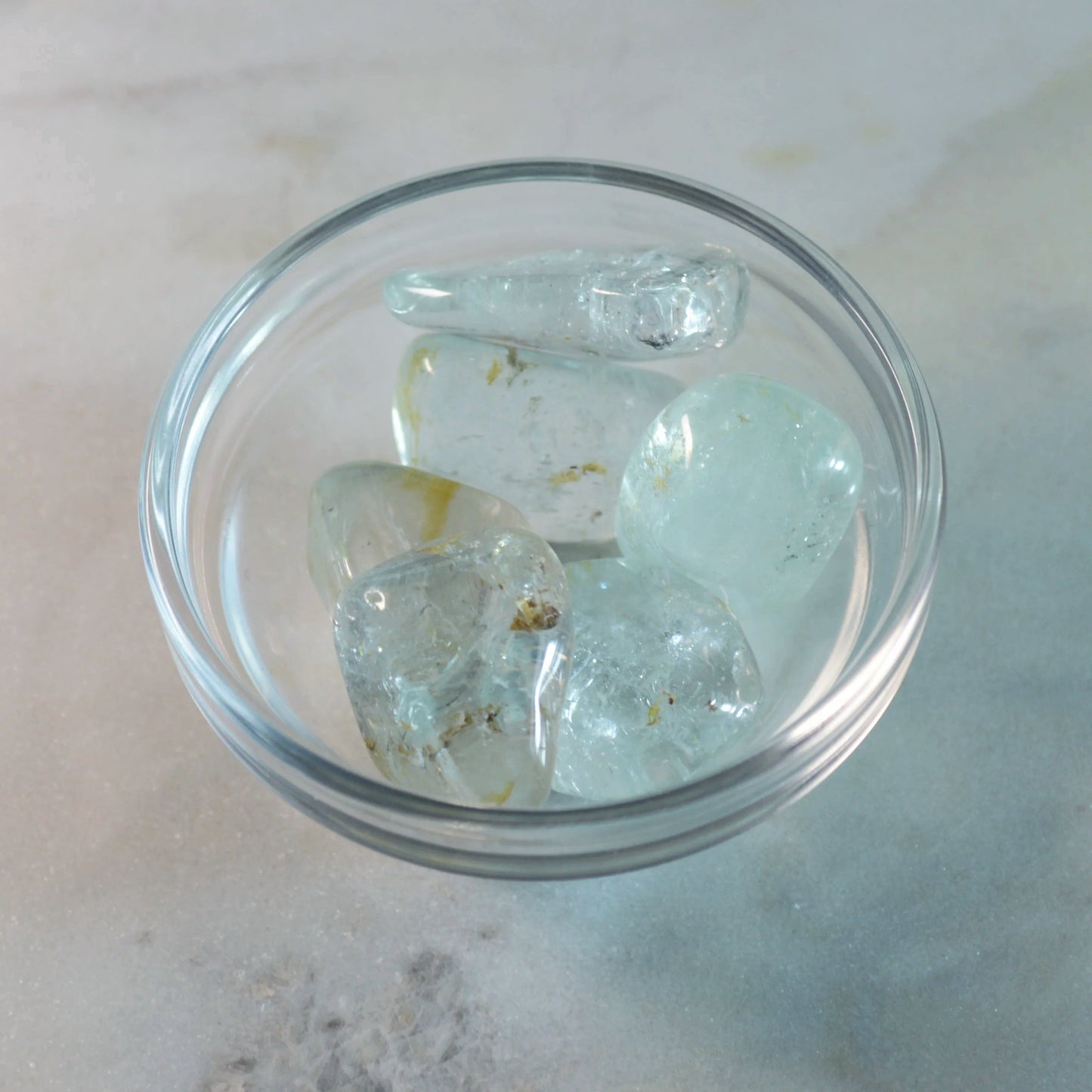 Blautopas Trommelstein