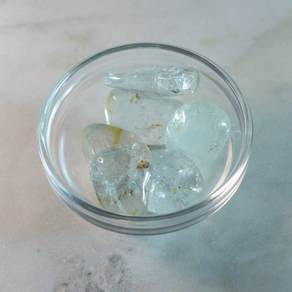 Blautopas Trommelstein