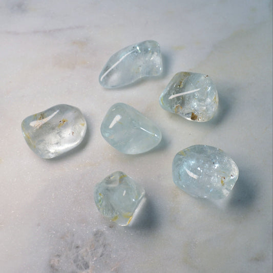 Blautopas Trommelstein