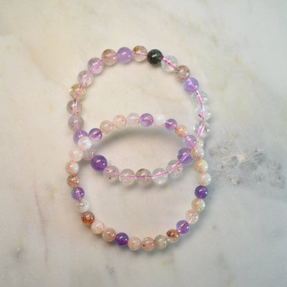 Cacoxenit Armband - 6mm, 8mm