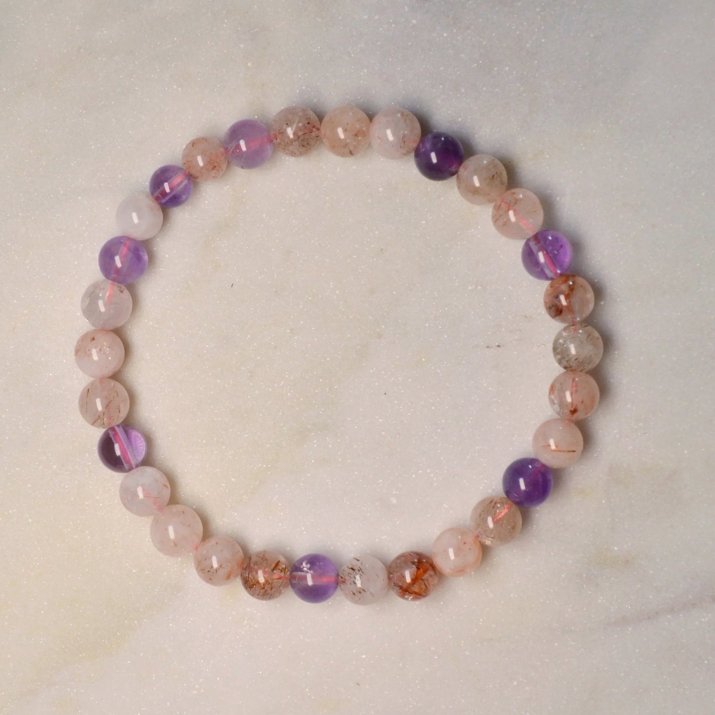 Cacoxenit Armband - 6mm, 8mm