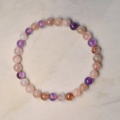 Cacoxenit Armband - 6mm, 8mm