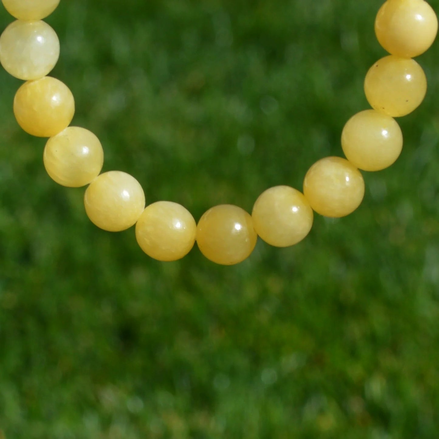 Orangen Calcit Armband - 6mm, 8mm