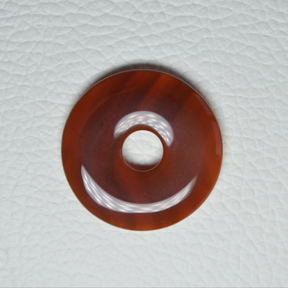 Roter Karneol Donut - 30mm