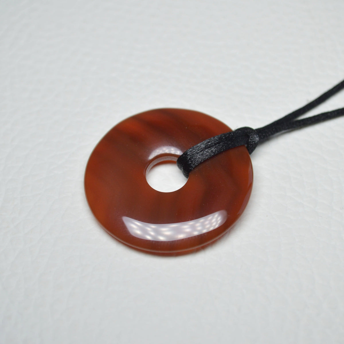 Roter Karneol Donut - 30mm