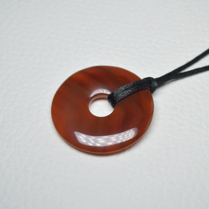 Roter Karneol Donut - 30mm