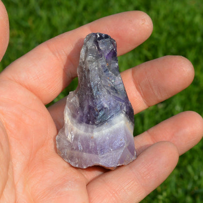 Chevron-Amethyst Rohstein