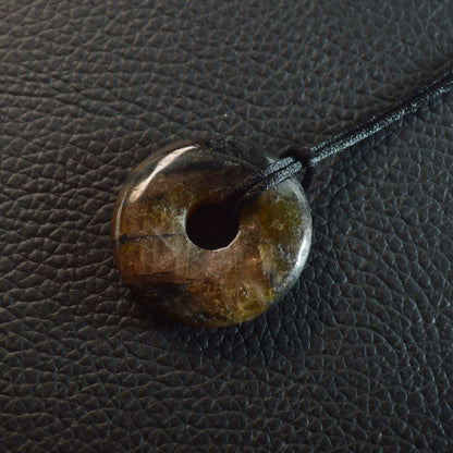 Chiastolith (Kreuzstein) Donut - 30mm